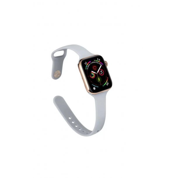 Совместимость с Apple Watch, тонкий силиконовый ремешок 38/40/41 мм | Sumka