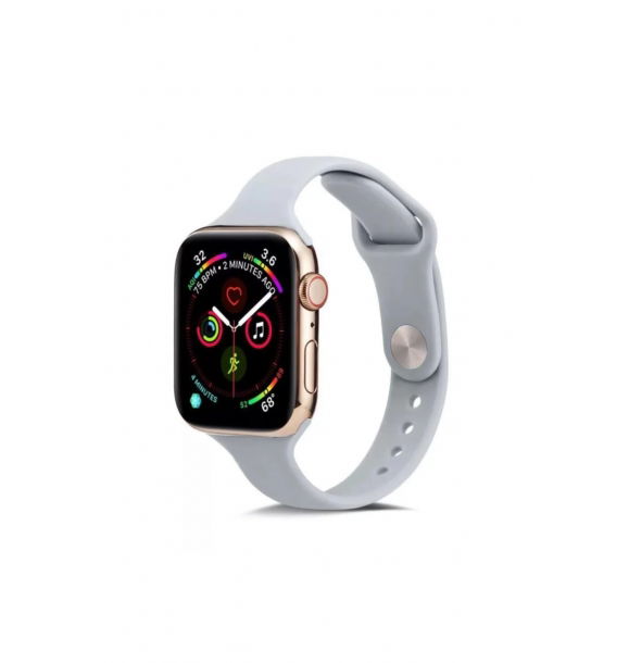 Совместимость с Apple Watch, тонкий силиконовый ремешок 38/40/41 мм | Sumka