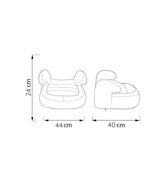 Мечта 15-36 кг Подъемное автокресло - Skyline Red | Sumka