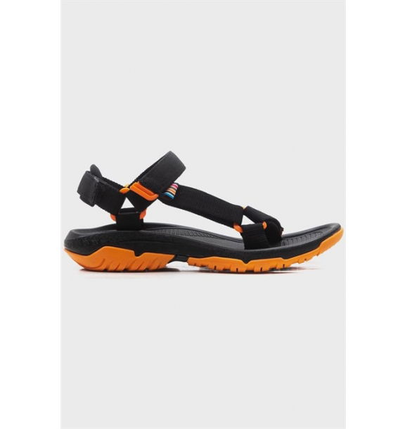 Женские спортивные сандалии Sandamia Black Orange | Sumka