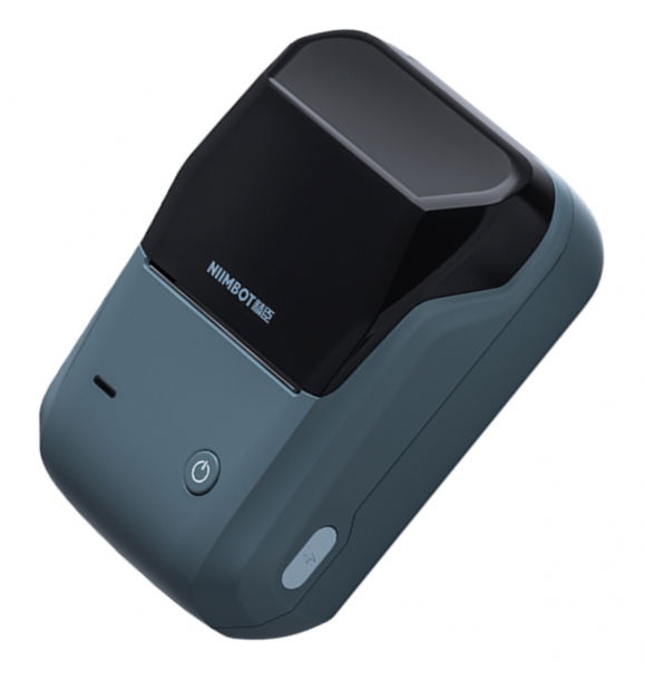 Термопринтер этикеток Niimbot B1 (ABS+PC) (Bluetooth, Type-C) (Lake Blue) | Sumka