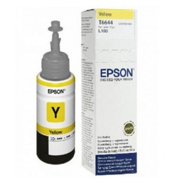 Желтый картридж Epson T6644 L100/L200/L300 (C13T66444A) | Sumka