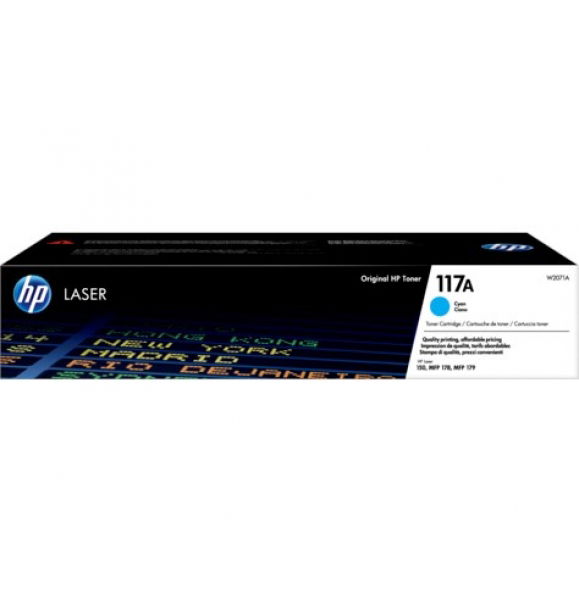 Голубой тонер HP W2071A № 117A | Sumka