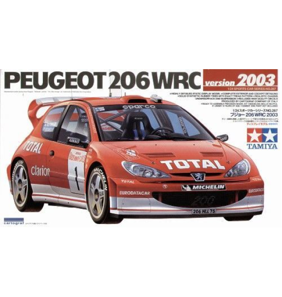 1/24 Пежо 206 WRC 2003 г. | Sumka