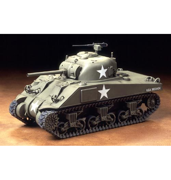 Американский M4 Sherman в масштабе 1/48, раннее производство | Sumka