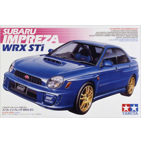 Subaru Imprezza WRX STI 1/24 | Sumka