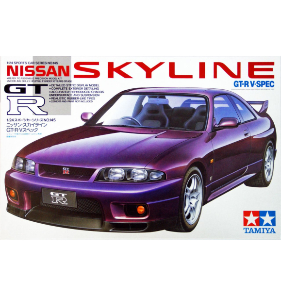 Nissan Skyline GT-R V Spec 1/24 | Sumka