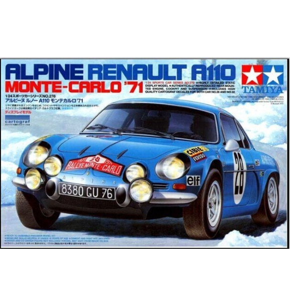 1/24 Alpine A-110 Монте-Карло '71 | Sumka