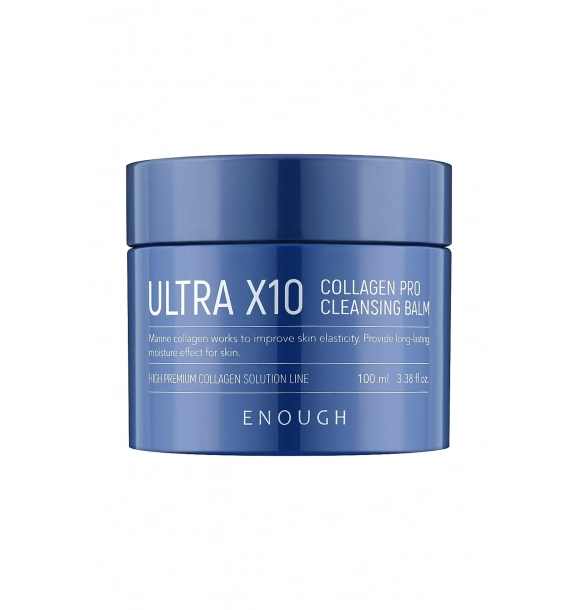 Бальзам для снятия макияжа с пептидами и коллагеном Enough X10 Collagen Cleansing Balm 100мл | Sumka