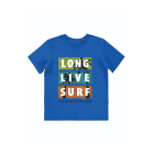 Футболка с принтом LONG LIFE SURF для мальчиков | Sumka