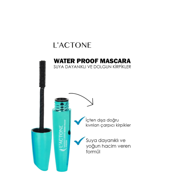 Водостойкая черная тушь для объема – Naughty Water Proof Mascara | Sumka