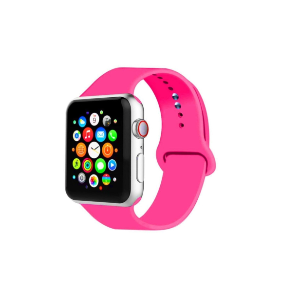 Ремешок, совместимый с Apple Watch Pazariz, серия 7 — 6 — Se — 5 — 4 — 3 — 2 — 1 — 42 мм 44 мм — белый | Sumka