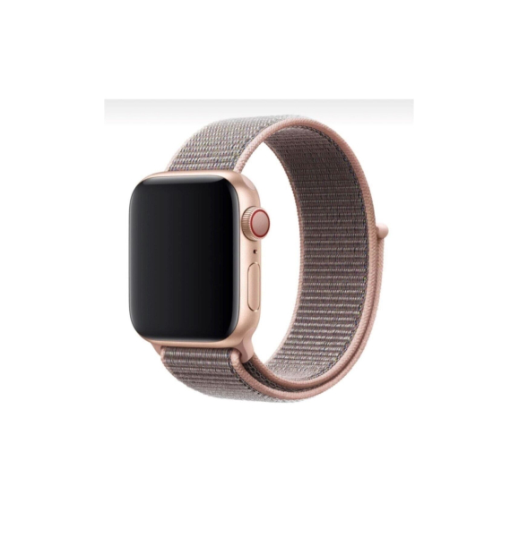 Совместимость с Apple Watch Pazariz, серия 1-2-3-4-5-6-7-SE, 42 мм, 44 мм, 45 мм, спортивный ремешок из розового золота | Sumka