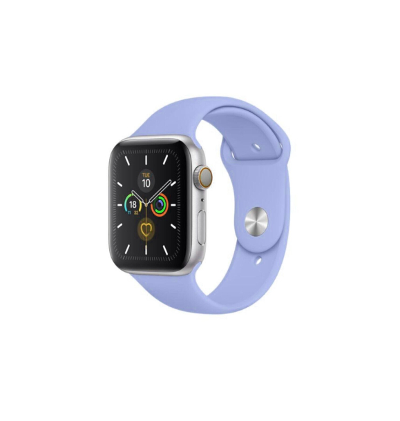 Совместимый ремешок Pazariz для Apple Watch Series 7–6–Se–5–4–3–2–1 38 мм 40 мм 41 мм — фиолетовый | Sumka