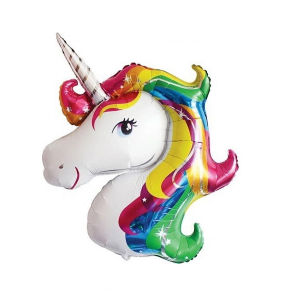 Фольгированный шар Party Cloud Unicorn 40 см | Sumka