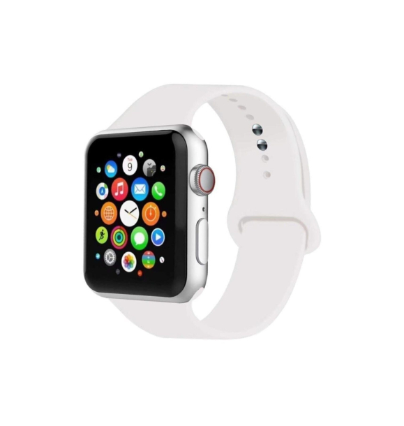 Ремешок, совместимый с Apple Watch Pazariz, серия 7–6–Se–5–4–3–2–1–42 мм 44 мм – темно-синий | Sumka