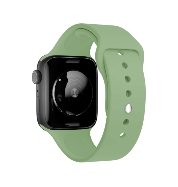 Совместимость с Apple Watch Pazariz Ultra 3, 4, 5, 6, 7, 8 Se 42, 44, 45, 49 мм, качественный ремешок, классический качественный силикон | Sumka