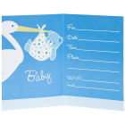 Приглашение на Baby Shower с темой 