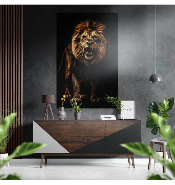 Lion Brushed Metallic Alu-Dibond | Sumka