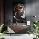 Kobe Bryant Матовый металлик Alu-Dibond | Sumka