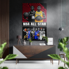 Nba — All Stars матовый металлик Alu-Dibond | Sumka