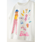 Футболка с блестящим принтом Barbie™ для девочек Mattel | Sumka