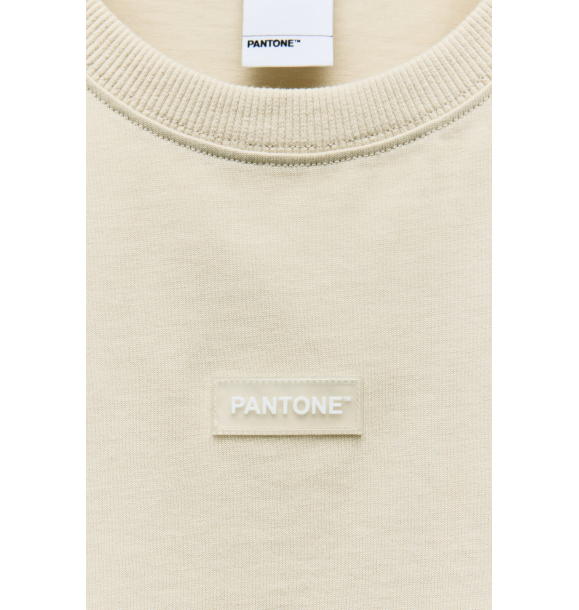 УКОРОЧЕННАЯ ФУТБОЛКА ИЗ ТЯЖЕЛОГО ХЛОПКА PANTONE™ | Sumka