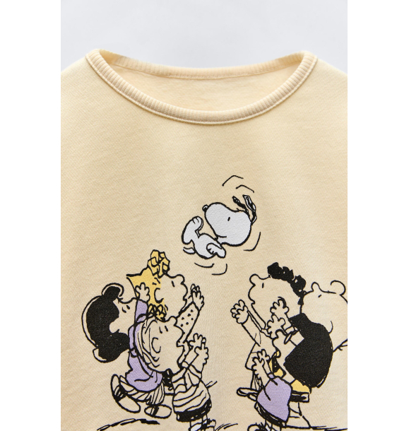 Футболка с принтом Snoopy Peanuts™ для девочек | Sumka