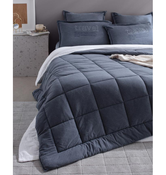 Комплект Bobigny supersoft Single Comfort - индиго | Sumka