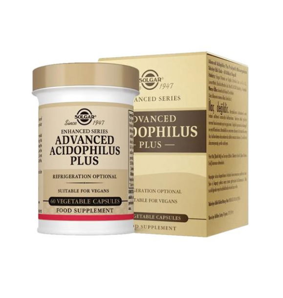 Solgar Advanced Acidophilus Plus 60 капсул | Sumka