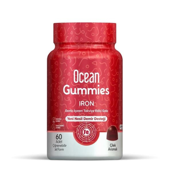 Ocean Gummies Iron 60 Жевательная гелевая форма | Sumka