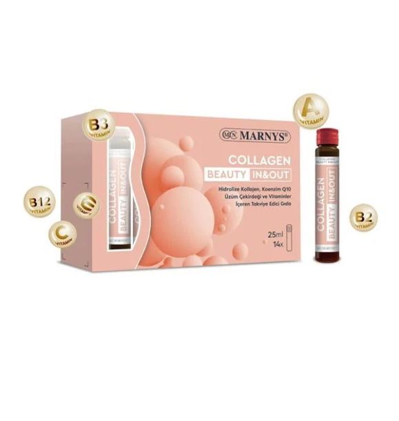 Marnys Collagen Beauty In&Out 25 мл 14 флаконов | Sumka