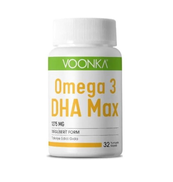 Voonka Omega 3 Dha Max 1275 мг 32 мягких капсулы | Sumka