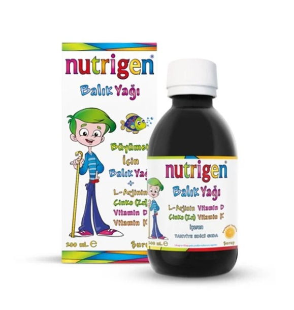 Сироп с рыбьим жиром Nutrigen 200 мл | Sumka