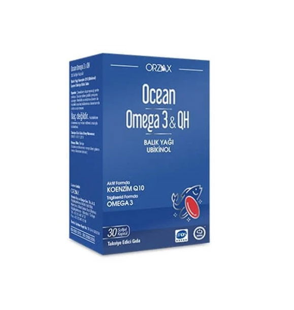 Ocean Omega 3 и Qh 30 в мягких капсулах | Sumka