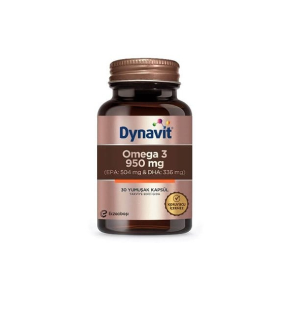 Dynavit Omega 3 950 мг 30 капсул | Sumka