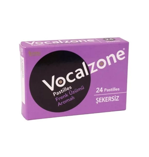 Vocalzone, без сахара, со вкусом черной смородины, 24 пастилки для рассасывания | Sumka