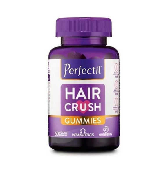 Vitabiotics Perfectil Hair Crush Gummies, 60 жевательных таблеток | Sumka