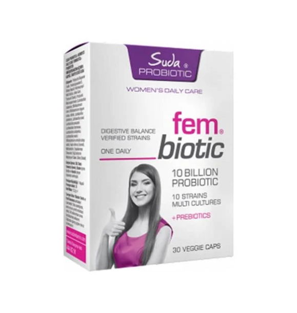 Пробиотик Fem Biotic, 30 капсул в воде | Sumka