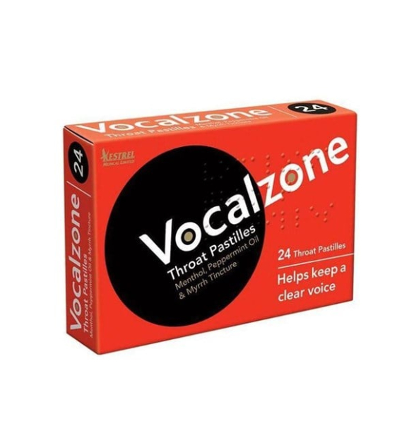 Пастилки для горла Vocalzone 24 шт. | Sumka