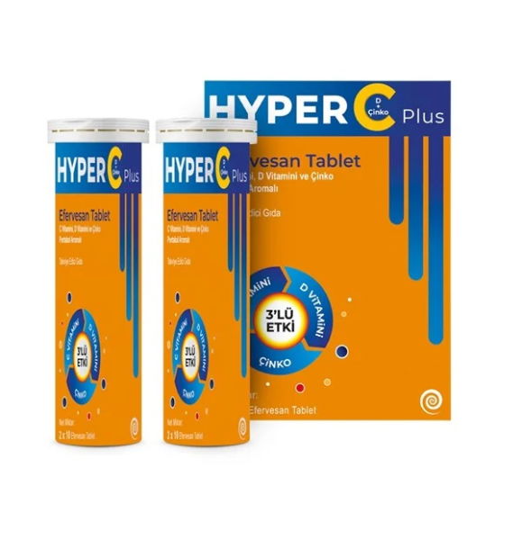 Hyper C Plus 20 жаропонижающая таблетка | Sumka