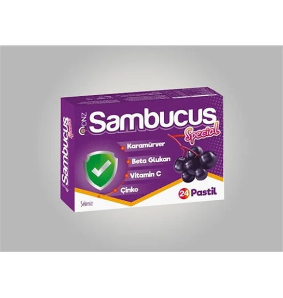 Dnz Sambucus Special 24 пастилки | Sumka