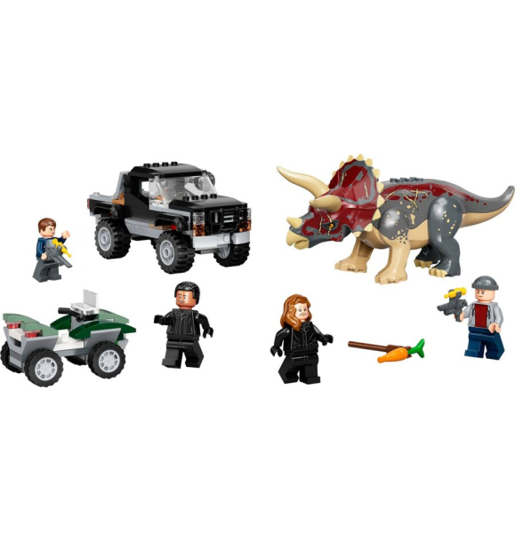 76950 LEGO Jurassic World™ Пикап Трицератопс: Засада | Sumka