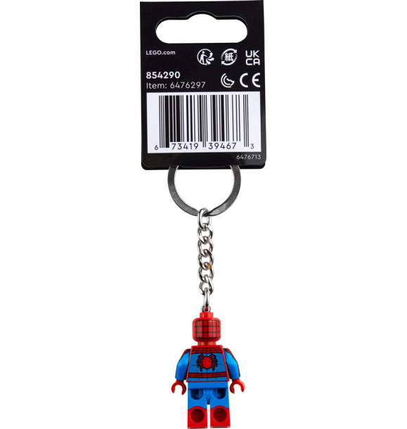 854290 Брелок LEGO® Marvel «Человек-паук» | Sumka