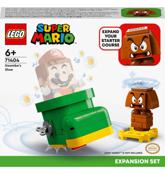 71404 LEGO Super Mario™: Дополнительный набор «Обувь Гумбы» | Sumka