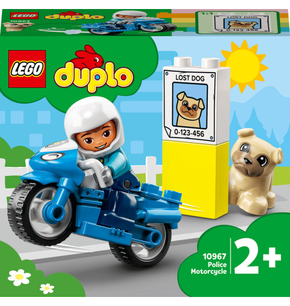 10967 Полицейский мотоцикл LEGO® DUPLO® | Sumka