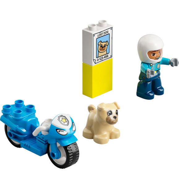 10967 Полицейский мотоцикл LEGO® DUPLO® | Sumka