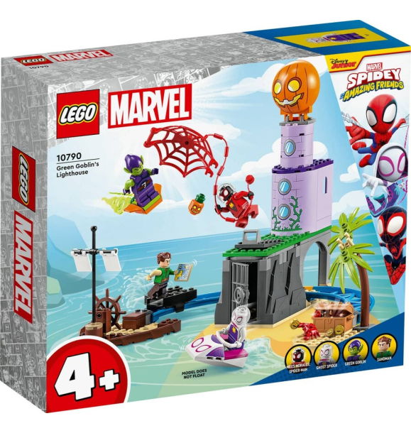 10790 LEGO® Spidey Команда пауков на маяке Зеленого гоблина | Sumka