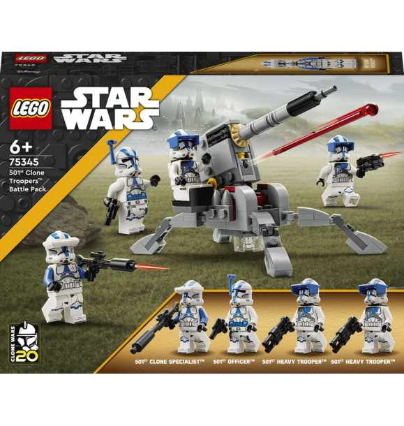 75345 LEGO® Star Wars™: Боевой набор 501-го солдата-клона | Sumka