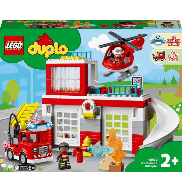 10970 LEGO® DUPLO® Пожарная часть и вертолет | Sumka